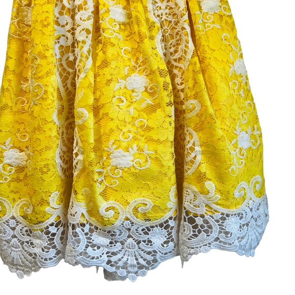 PATACHOU***Stunning Elegant Lace Dress***Size 8Y $188 - Picture 4 of 6